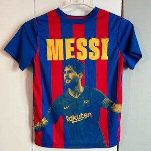 FC Barcelona Messi Shirt Kids Medium